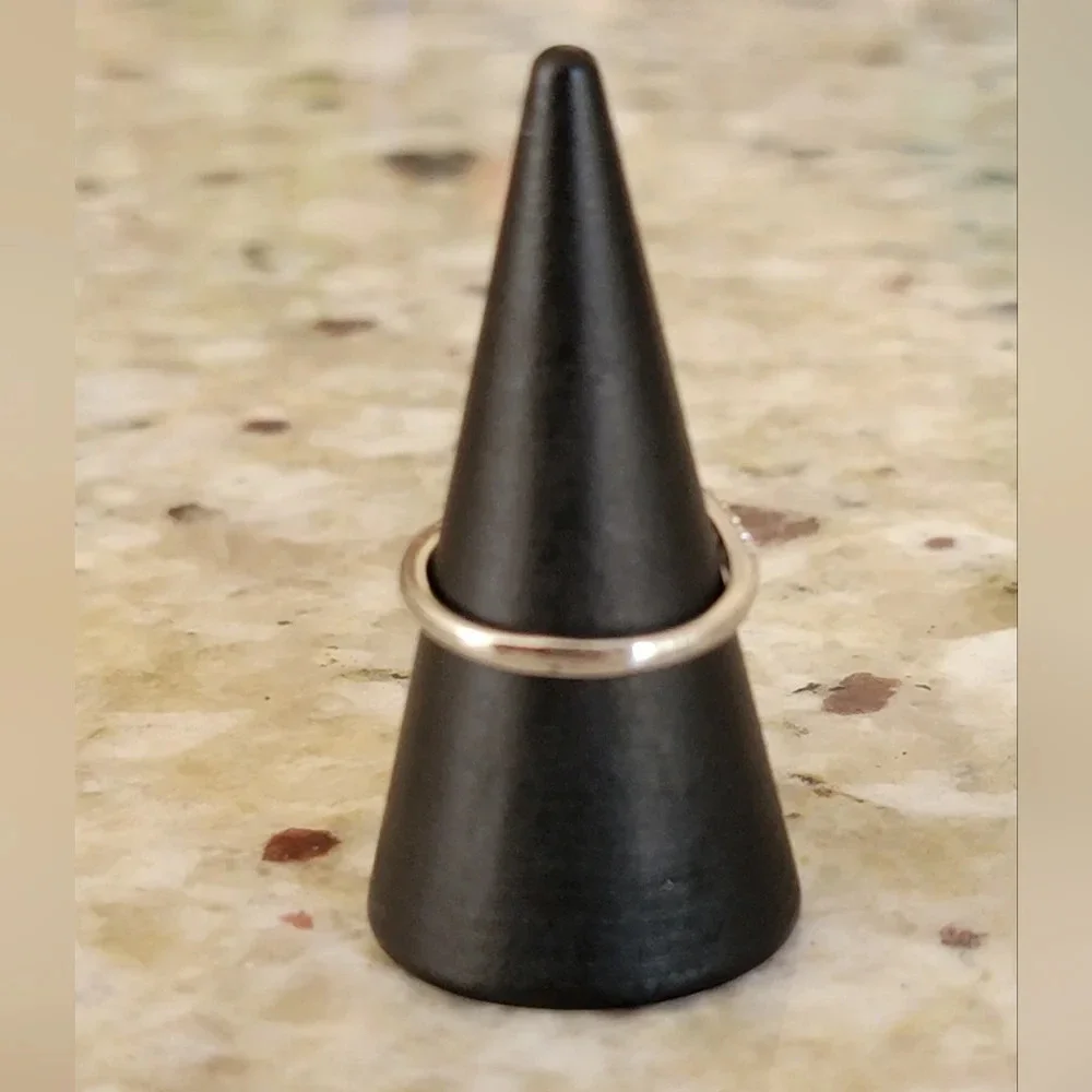18K Gold Plated Rose Ring NEW